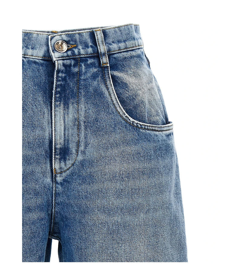 Maison Margiela Jean in blue, Cotton — view 3