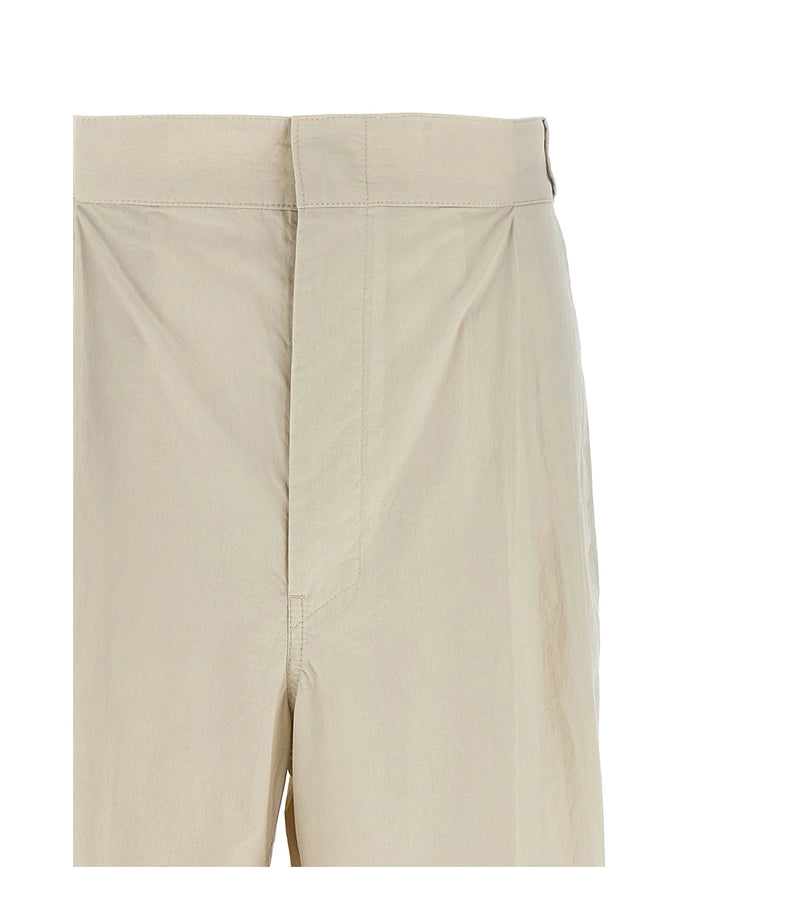 Maison Margiela Palazzo Pant in beige, Cotton — view 3
