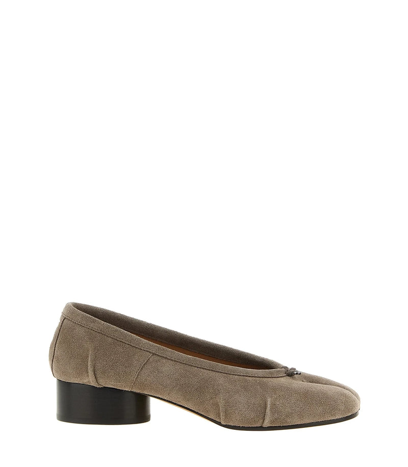 Maison Margiela Pumps in gray, Calfskin Leather
