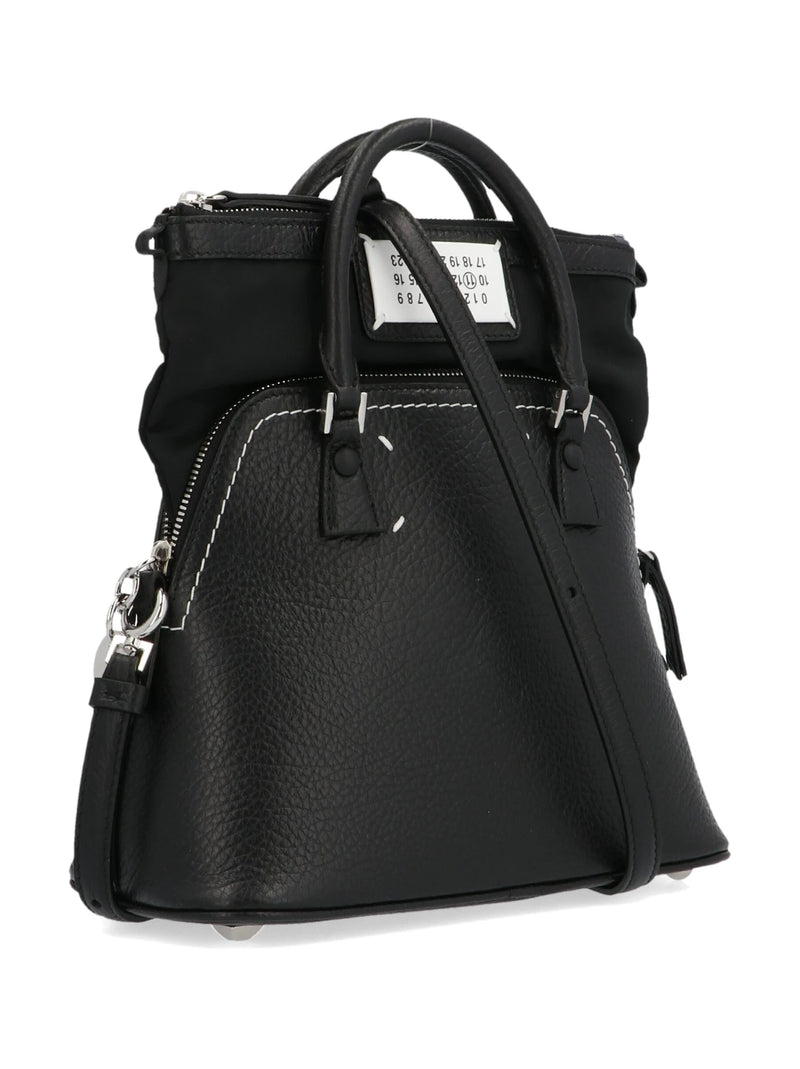 Maison Margiela Satchel Bag in black, Calfskin Leather — view 3