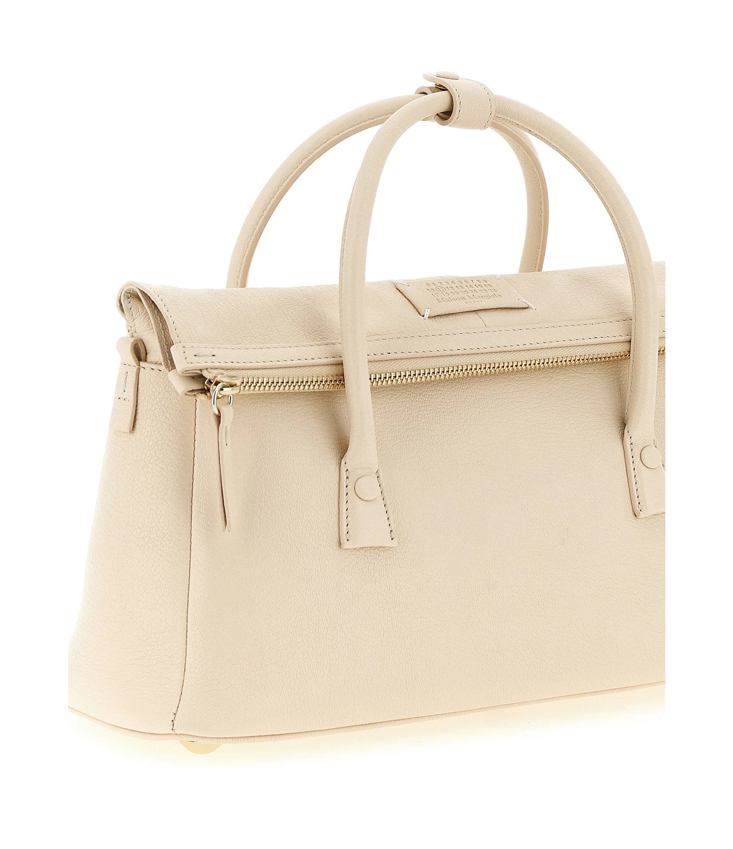 Maison Margiela Satchel Bag in pink, Goat Leather — view 3