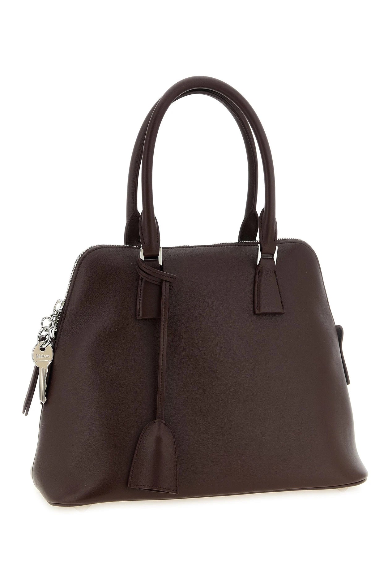 Maison Margiela Satchel Bag in red, Calfskin Leather — view 3