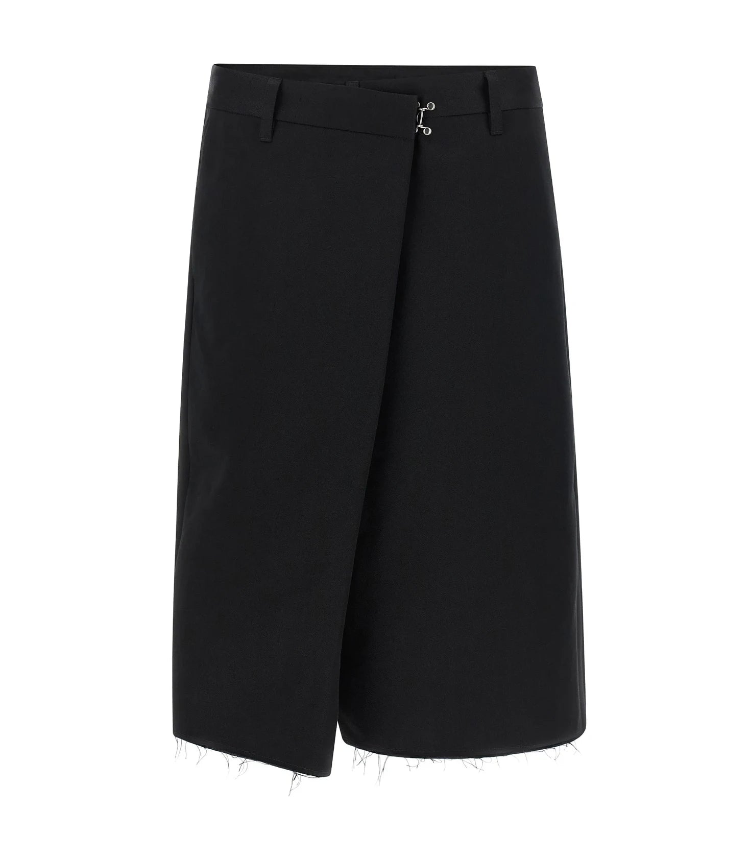 Maison Margiela Short Trouser in black, Cotton