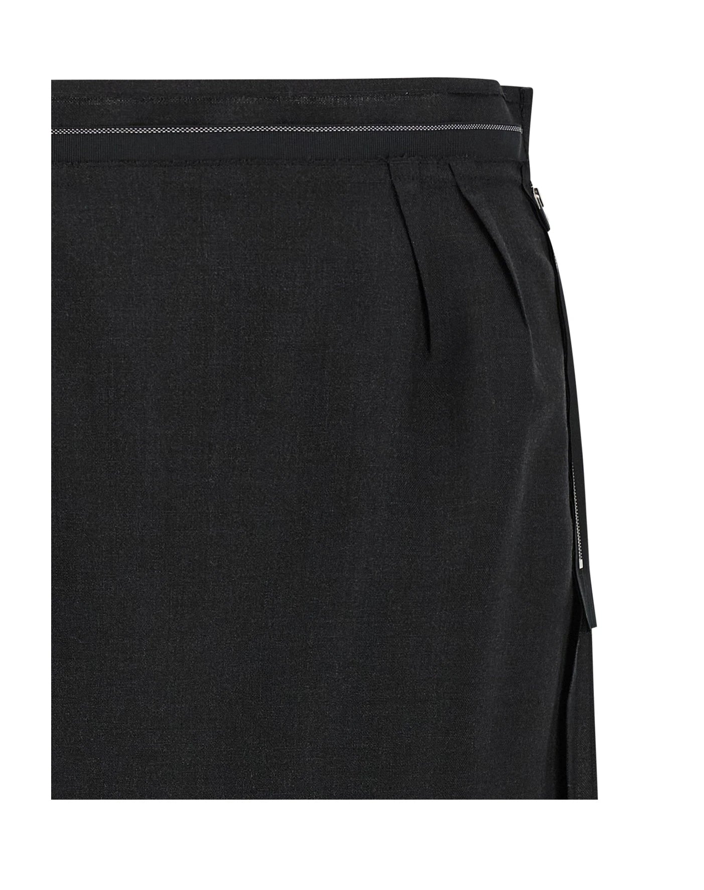 Maison Margiela Skirt in black, Virgin Wool — view 3