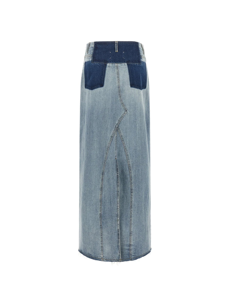 Maison Margiela Skirt in blue, Cotton — view 2