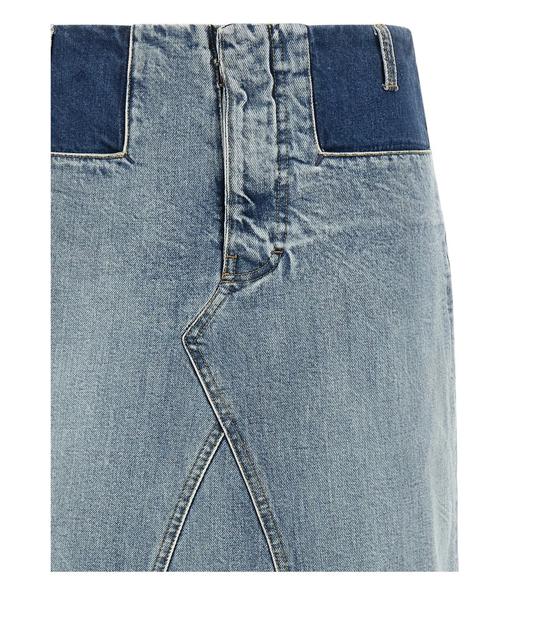 Maison Margiela Skirt in blue, Cotton — view 3