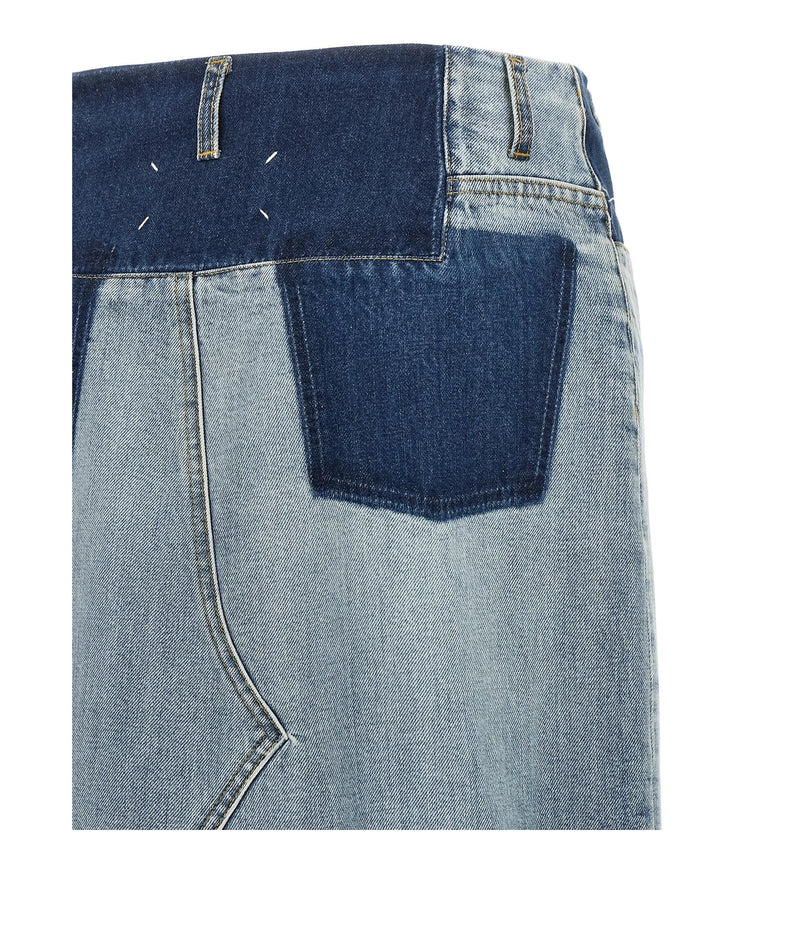 Maison Margiela Skirt in blue, Cotton — view 4