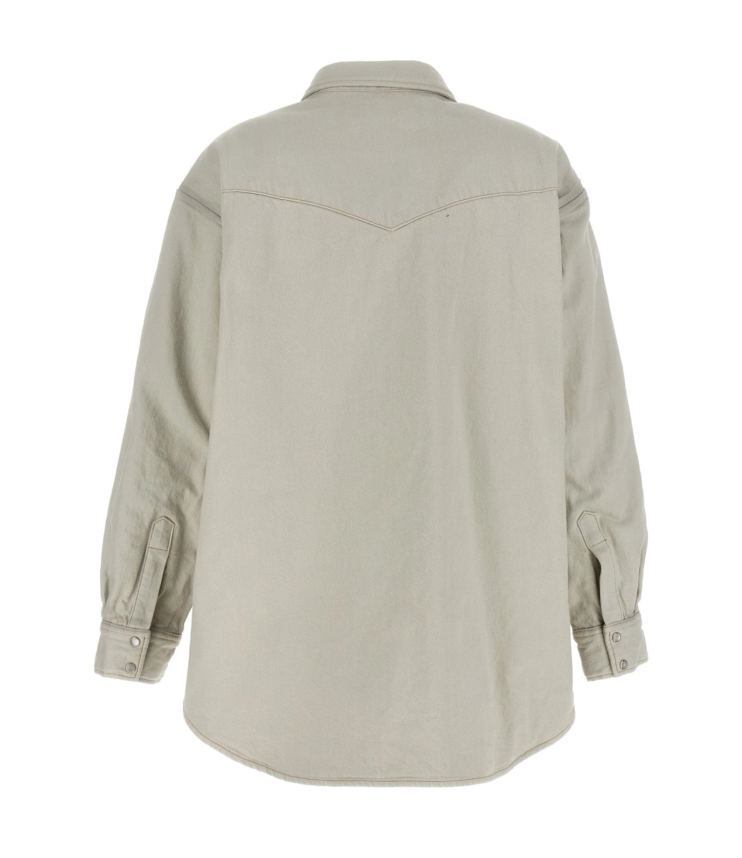 Maison Margiela Trucker Jacket in white, Cotton — view 2