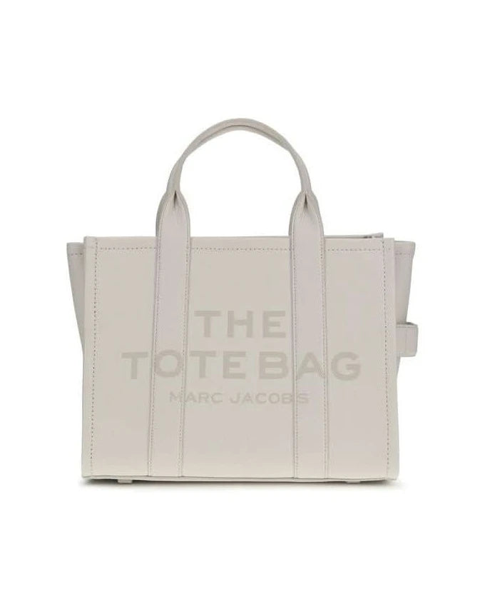 Marc Jacobs White Calf Leather Bos Taurus Handbag 