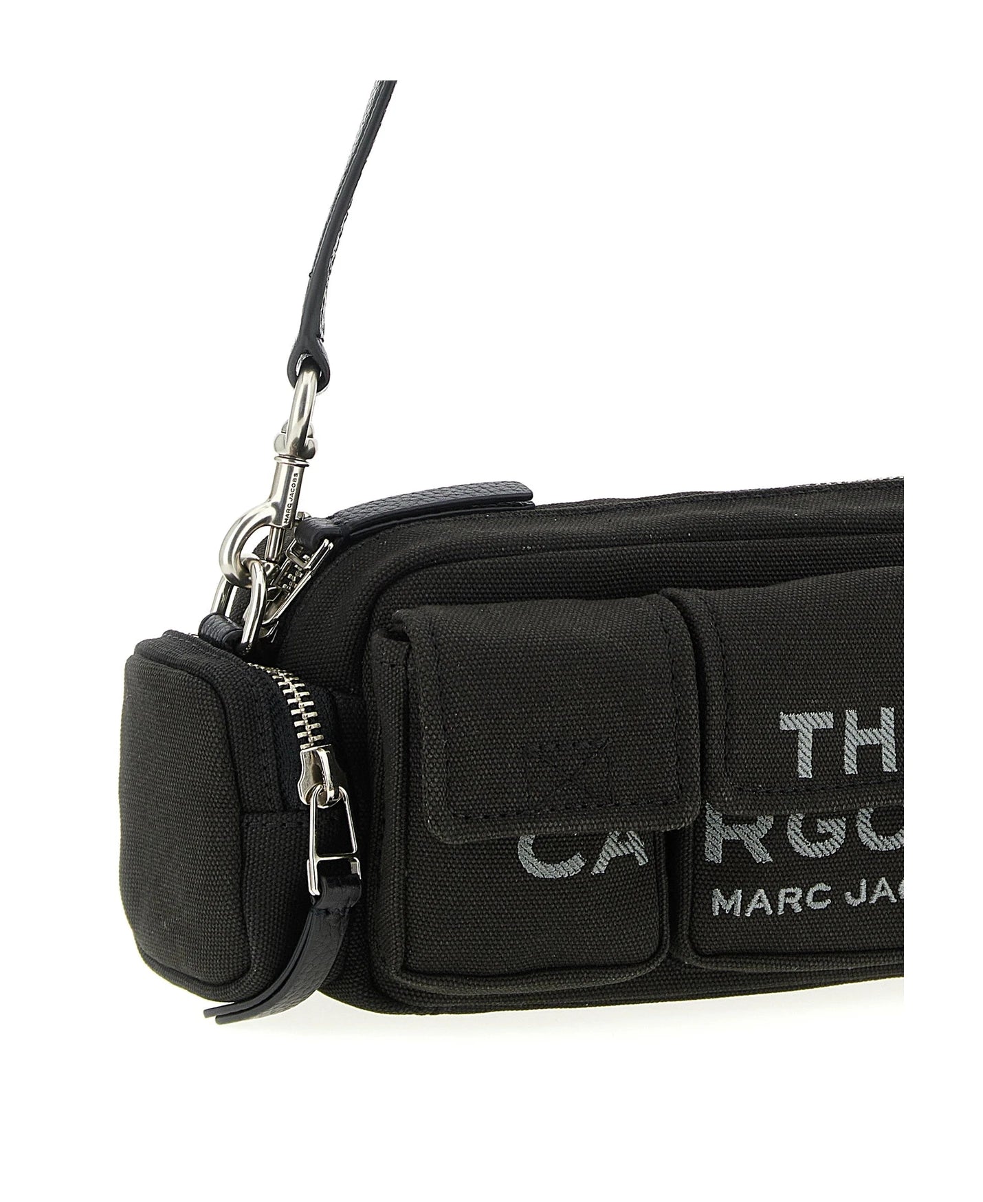 Marc Jacobs Shoulder Bag in black, Cotton — view 3