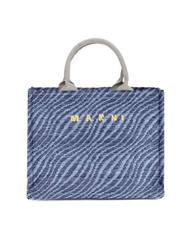 Marni Blue Shoulder Bag Shopper Bags