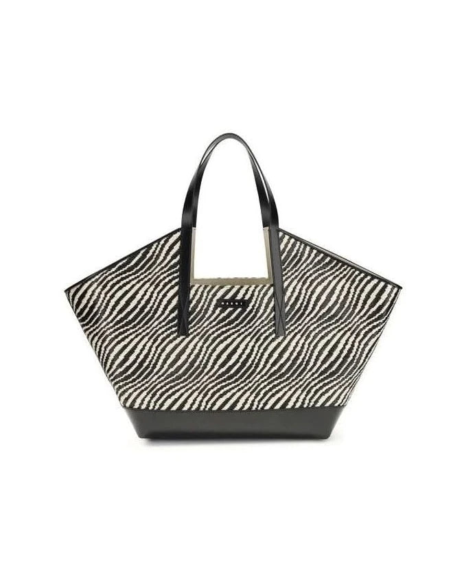 Marni Black Polyamide Shoulder Bag 