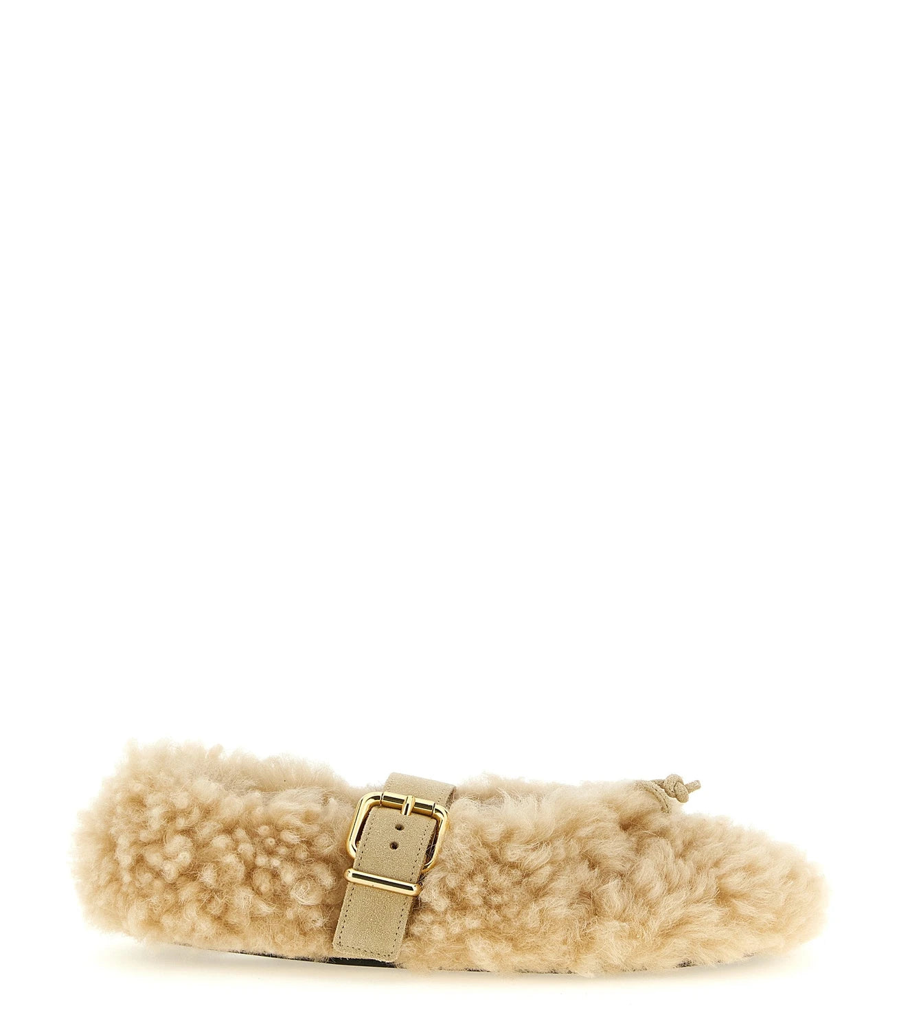 Marni Ballet Flats in beige, Sheepskin Leather