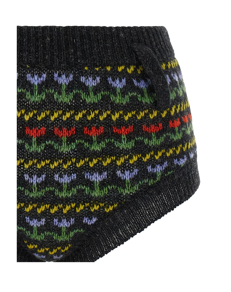 Marni Bermuda in gray, Virgin Wool — view 3