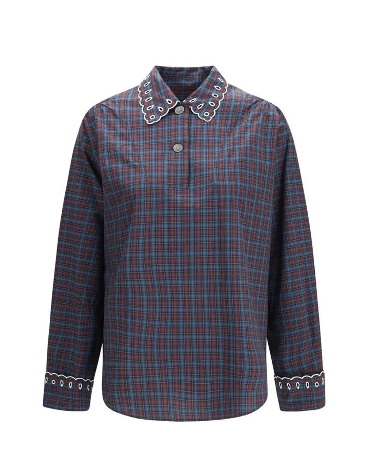 Marni Blouse in blue, Cotton