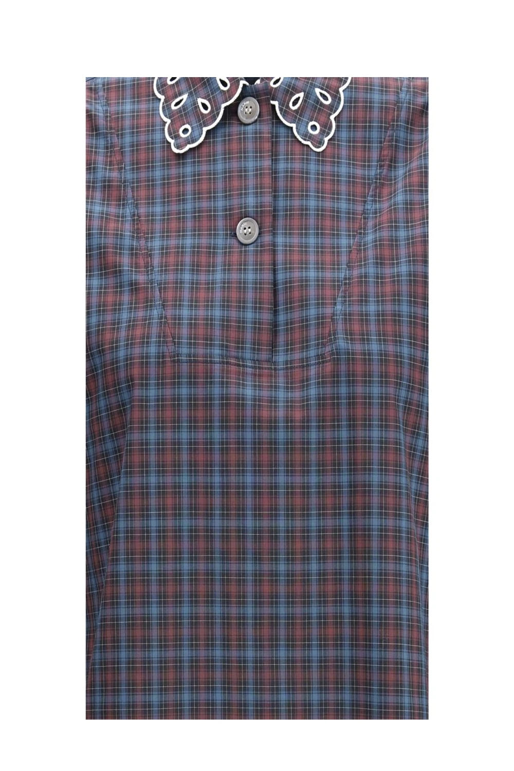 Marni Blouse in blue, Cotton — view 3