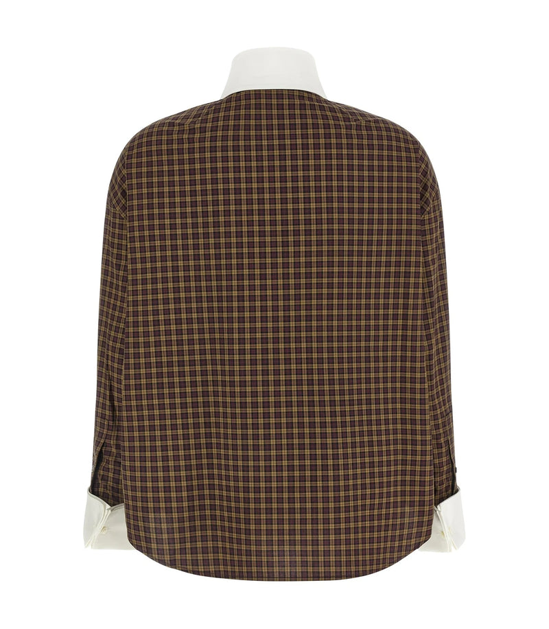 Marni Dress Shirt in brown, Cotton — view 2