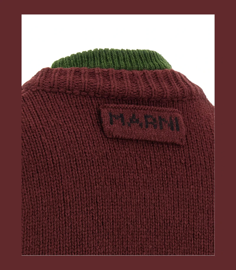 Marni Vest in red, Wool — view 4