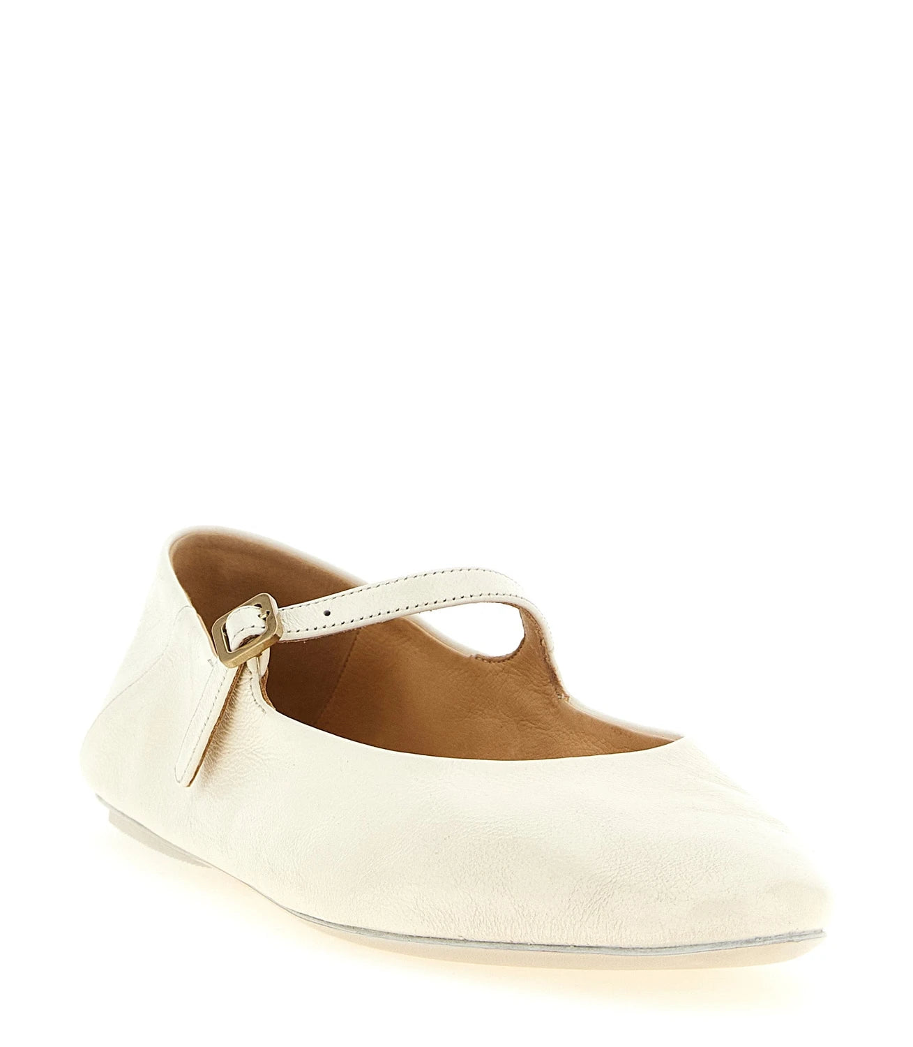 Marsell Beige Ballet Flats 