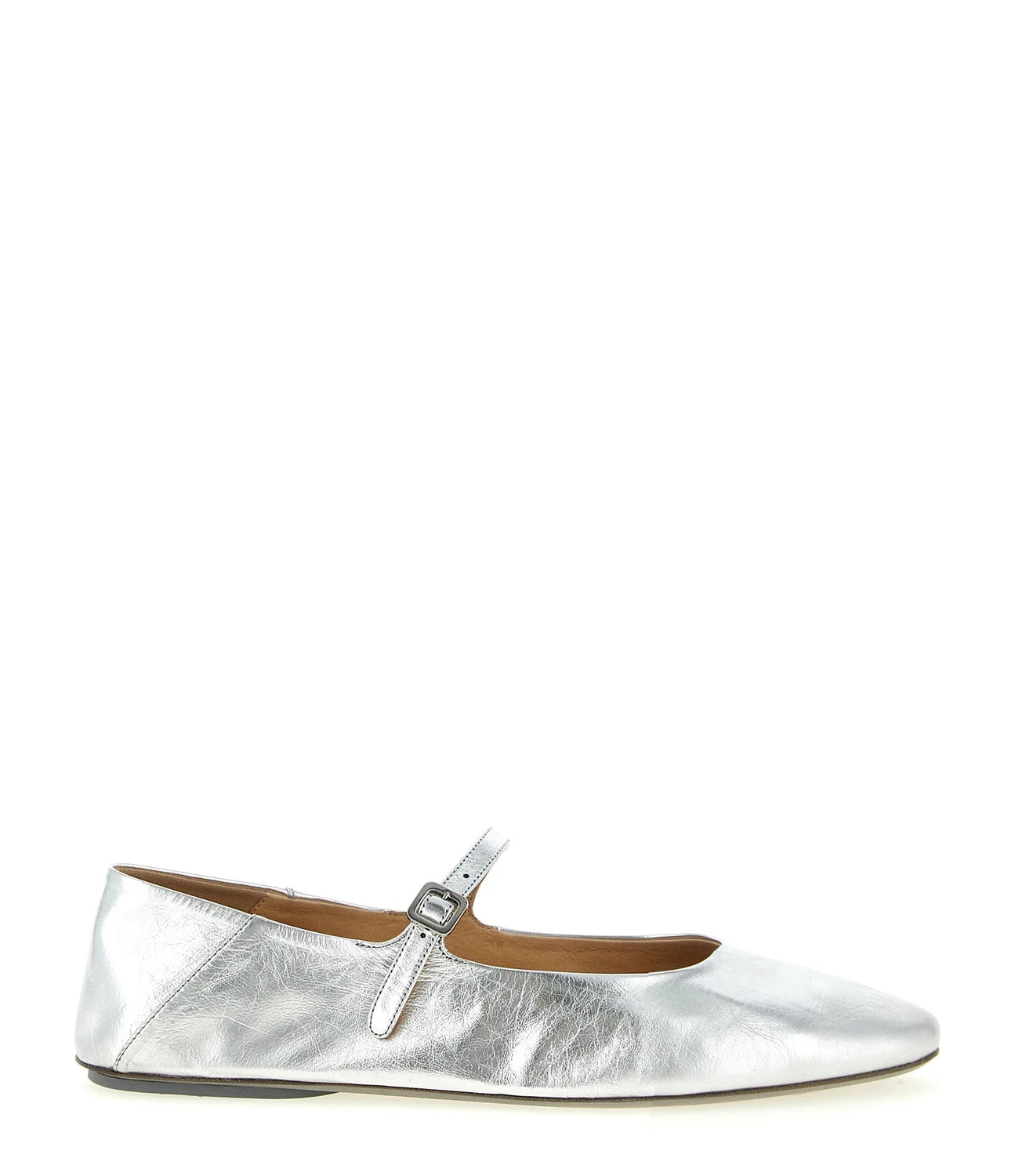 Marsell Silver Ballet Flats 