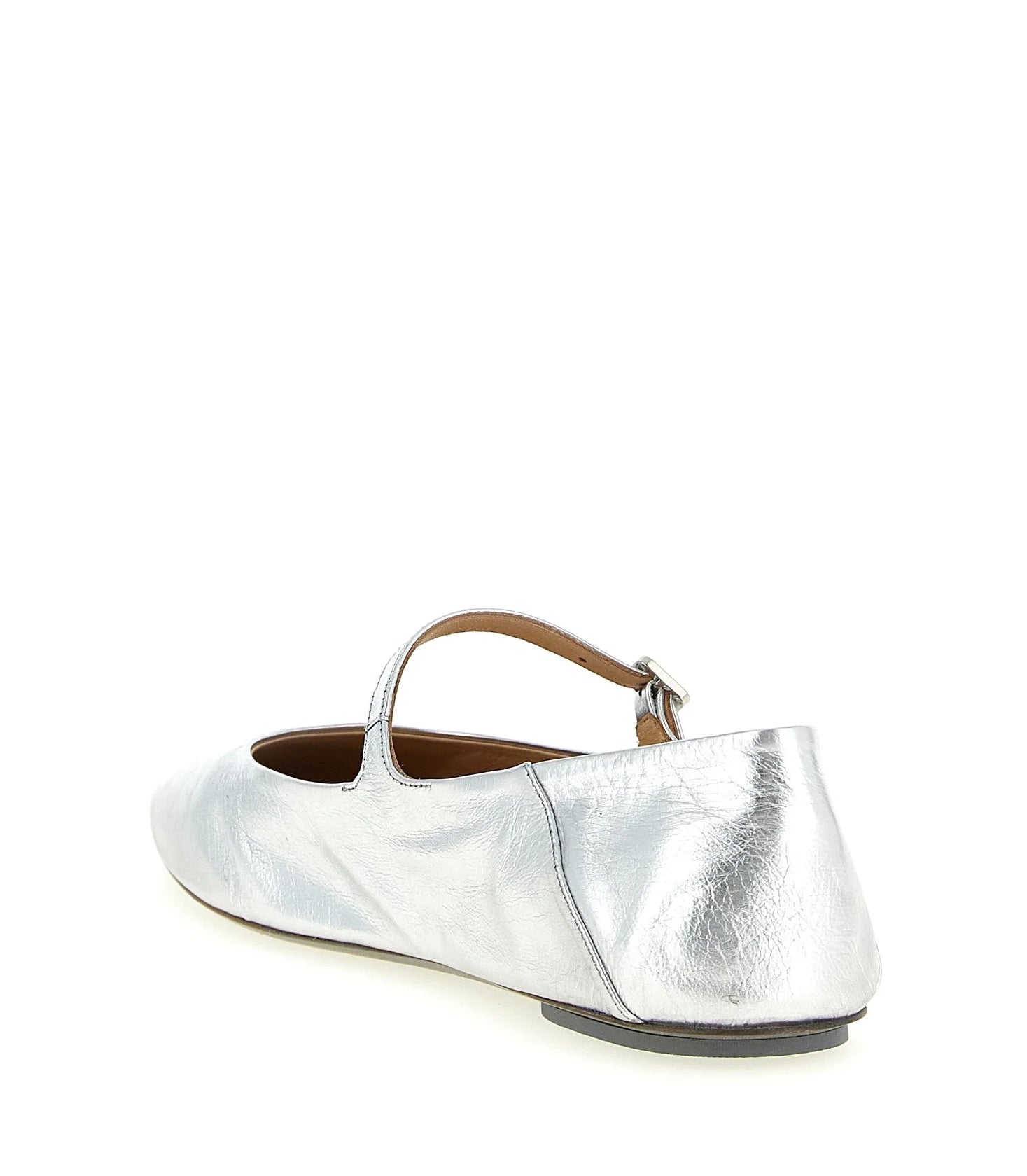 Marsell Silver Ballet Flats 