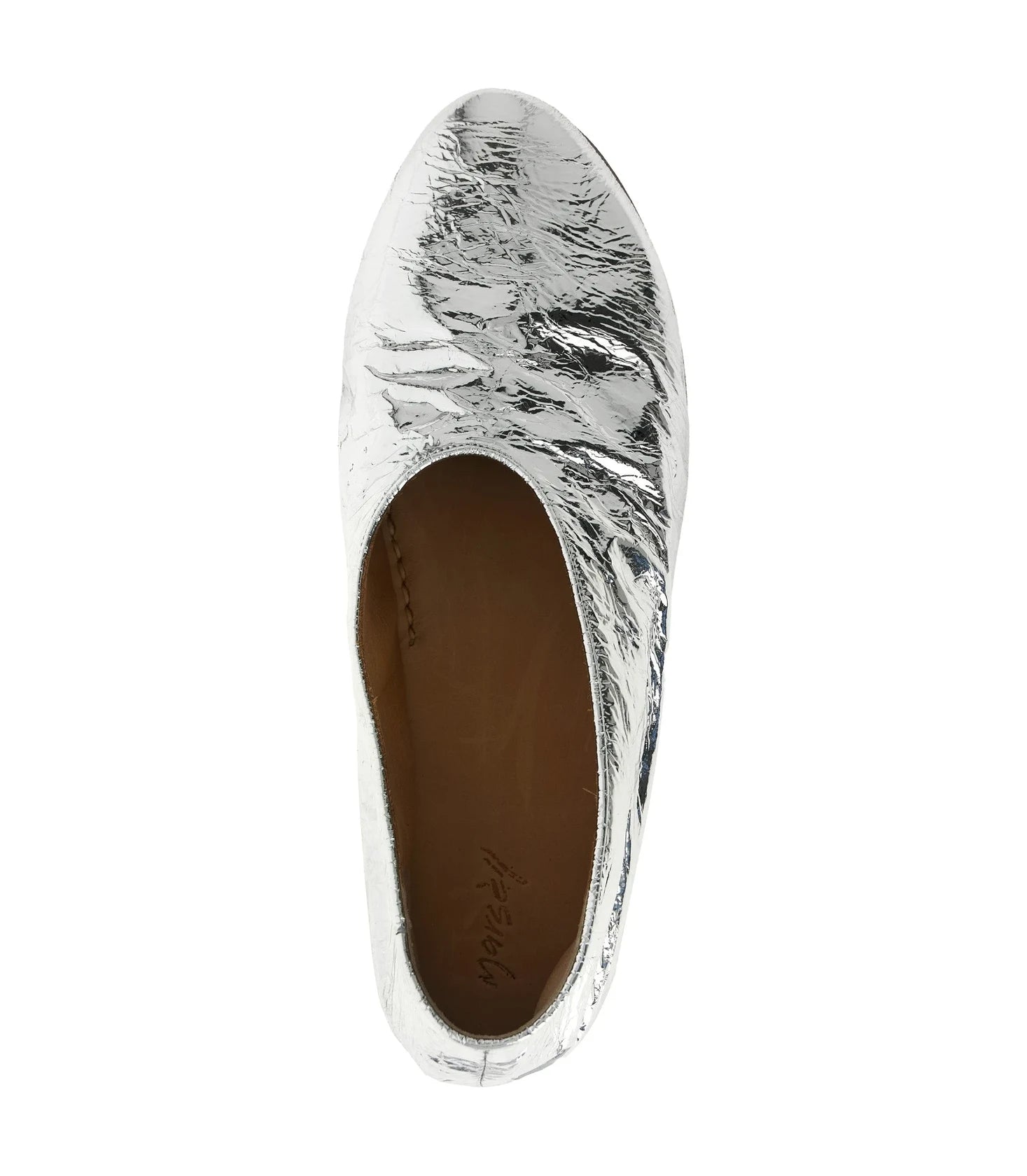 Marsell Silver Ballet Flats 