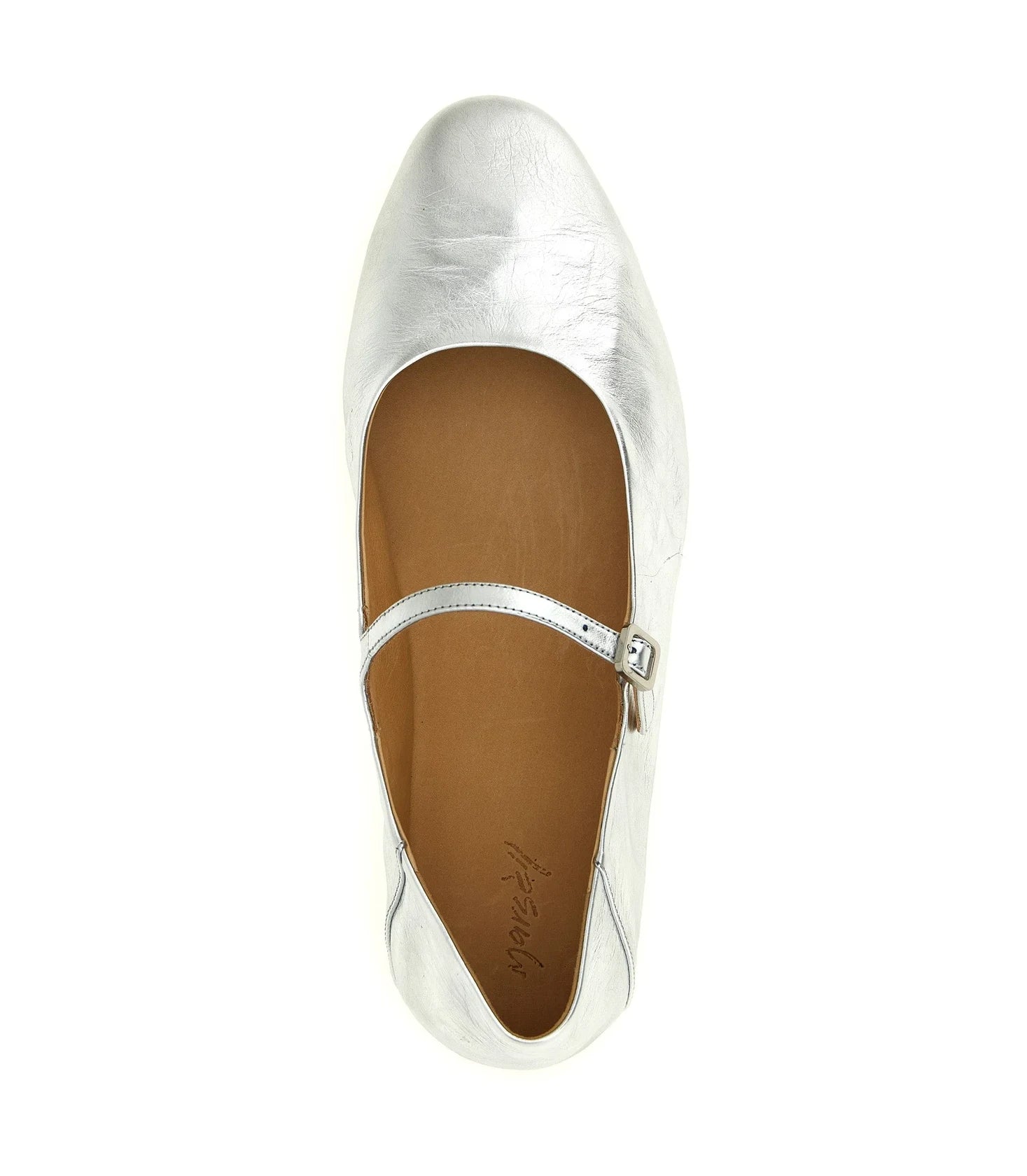 Marsell Silver Ballet Flats 