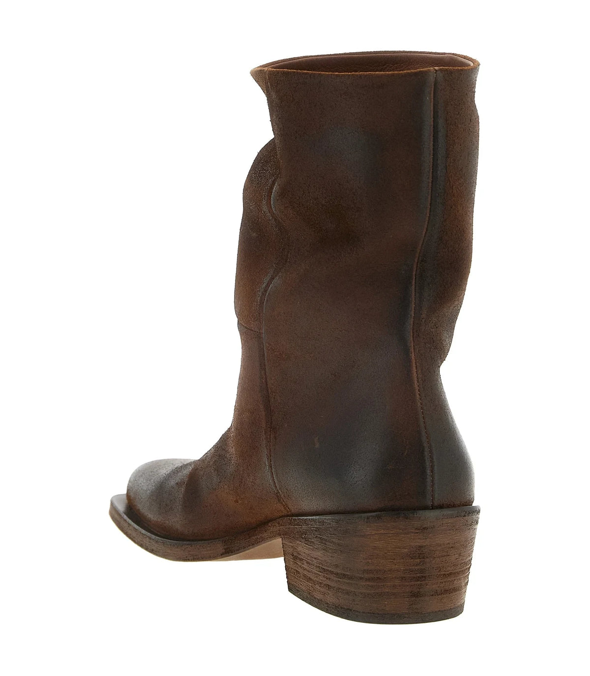 Marsell Chelsea Boots in brown, Calfskin Leather — view 3