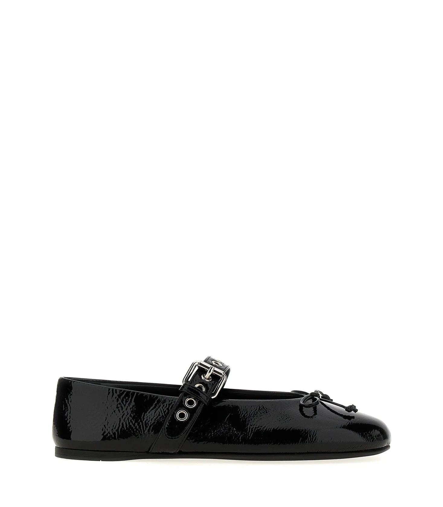 Miu Miu Ballet Flats in black, Calfskin Leather