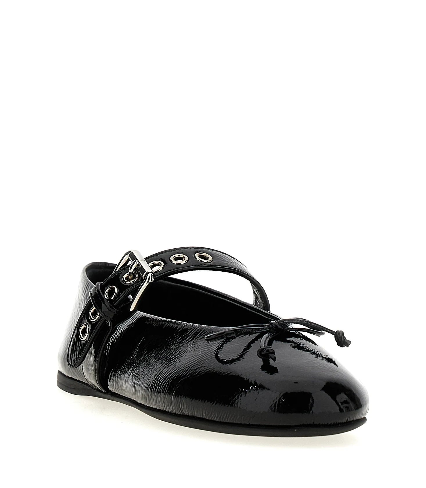 Miu Miu Ballet Flats in black, Calfskin Leather — view 2