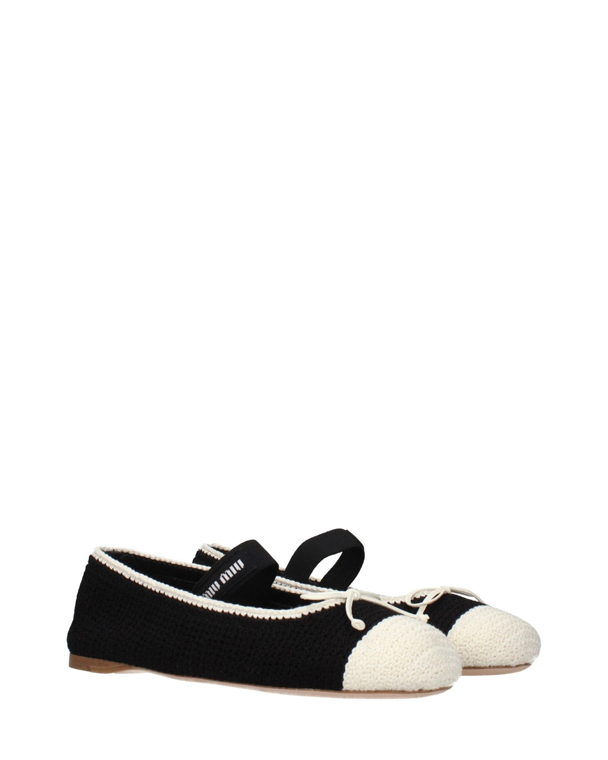 Miu Miu Ballet Flats in black — view 2