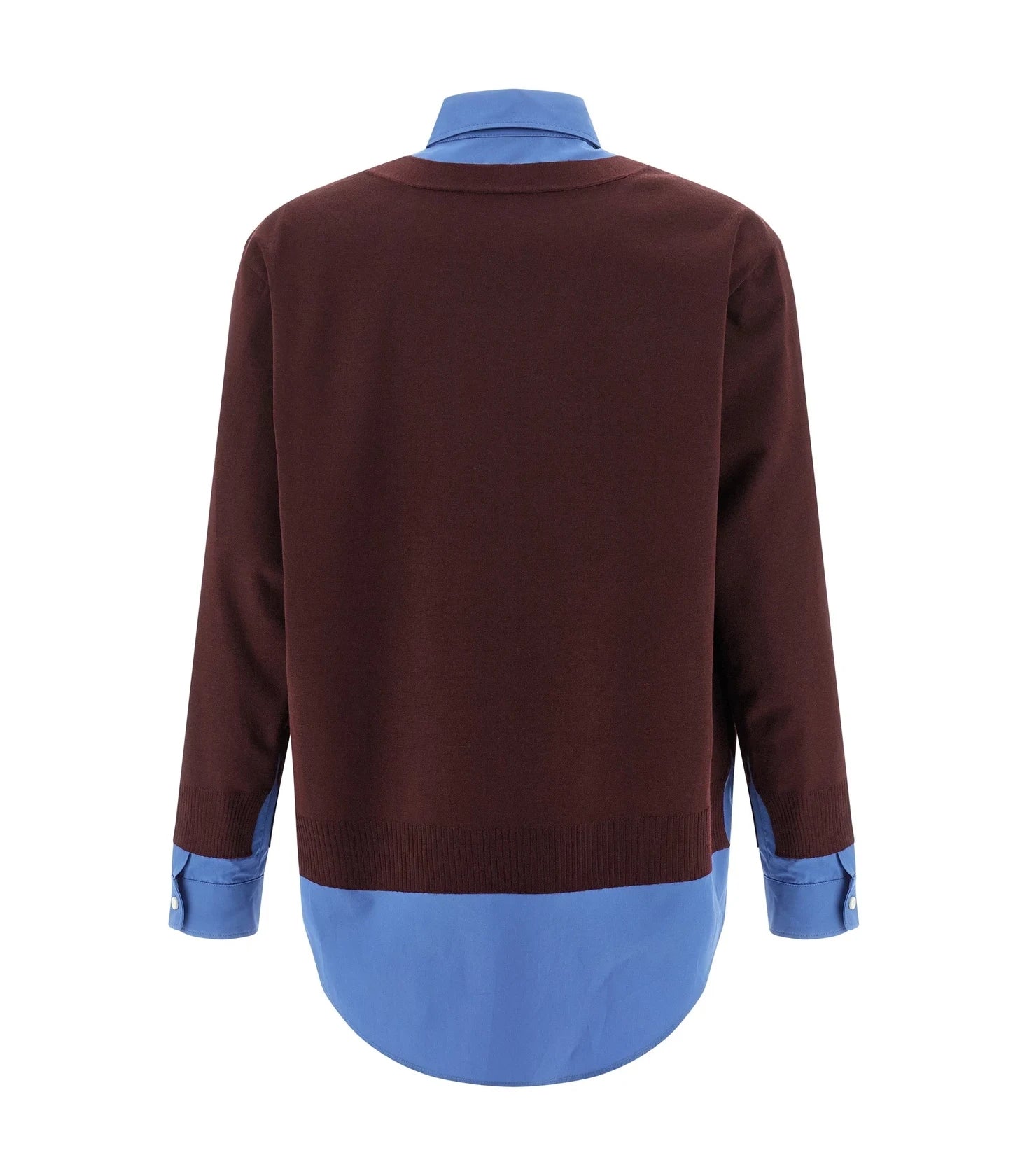 Miu Miu Dress Shirt in multicolor, Virgin Wool — view 2