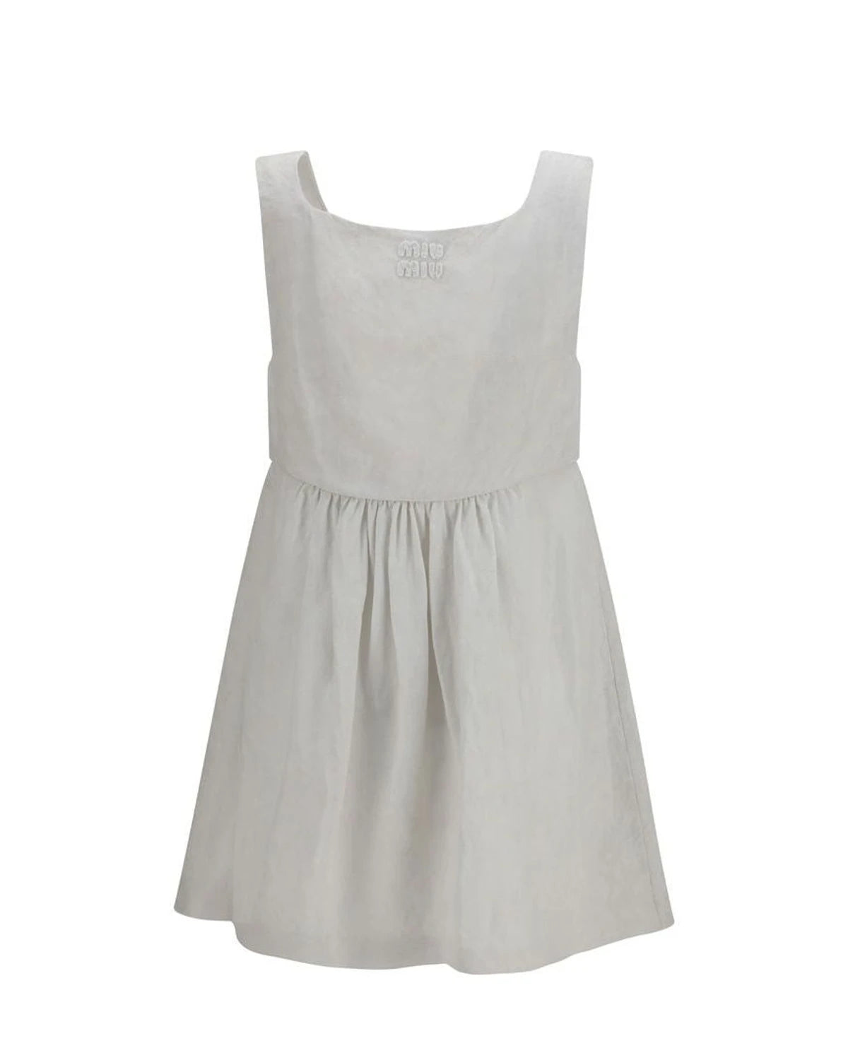 Miu Miu Dresse in white, Linen — view 2