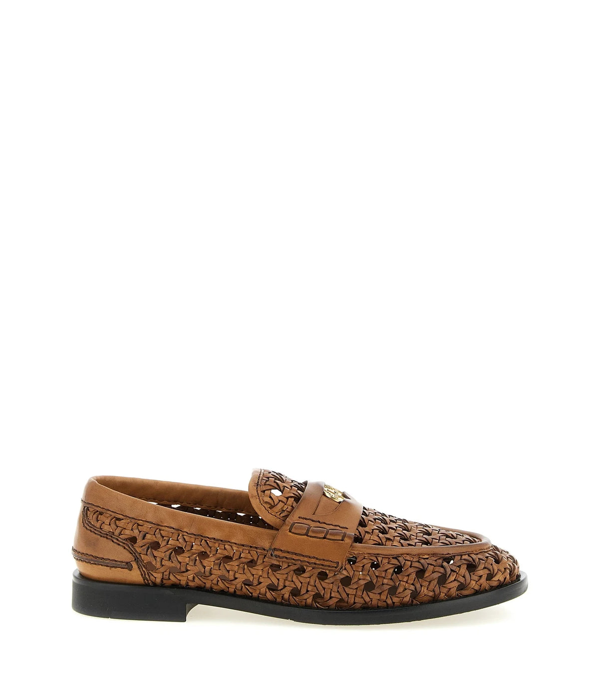 Miu Miu Loafers in brown, Calfskin Leather