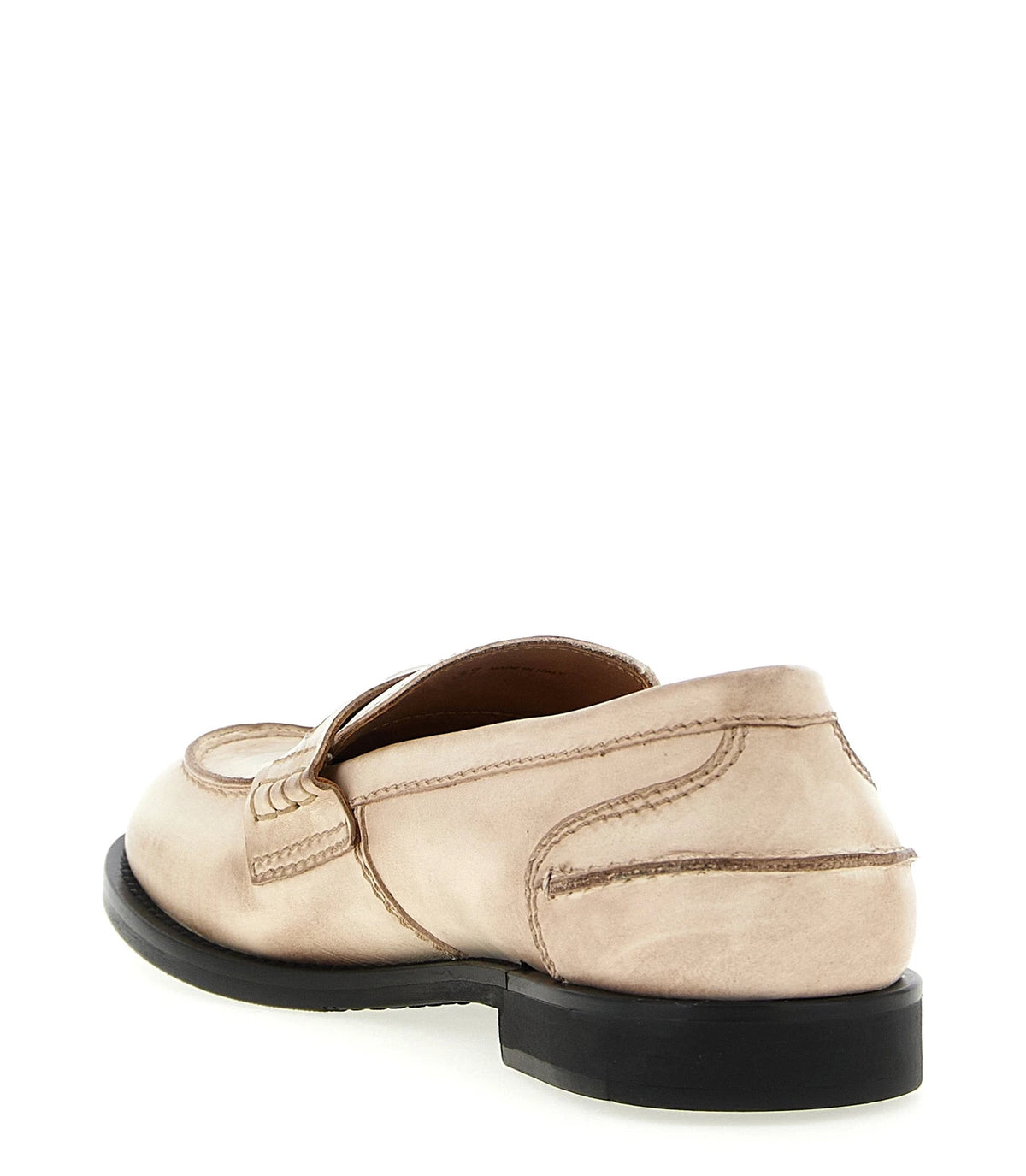 Miu Miu Loafers in white, Calfskin Leather — view 3