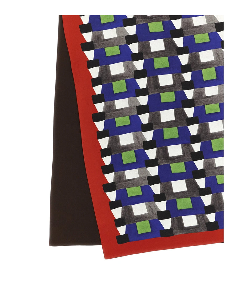 Miu Miu Scarves & Shawl in multicolor, Silk — view 3