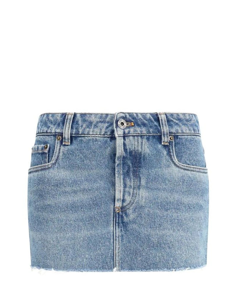 Miu Miu Skirt in blue, Cotton
