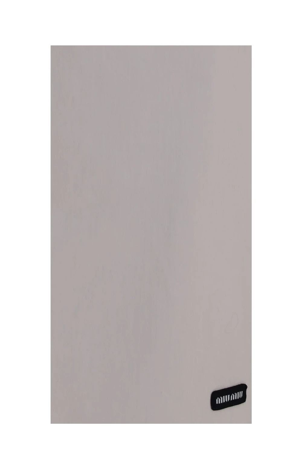 Miu Miu Skirt in gray, Cotton — view 3