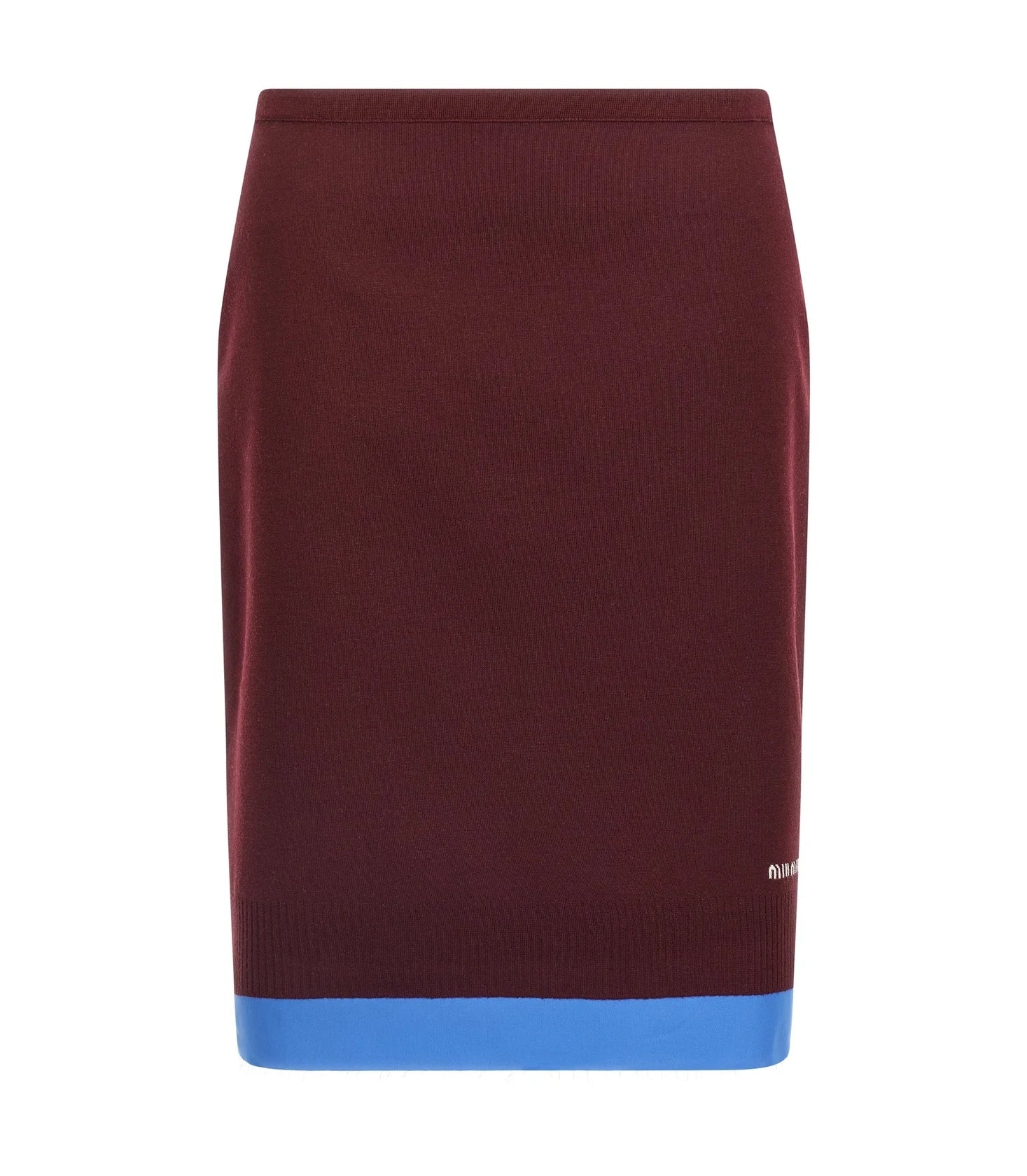 Miu Miu Skirt in red, Virgin Wool