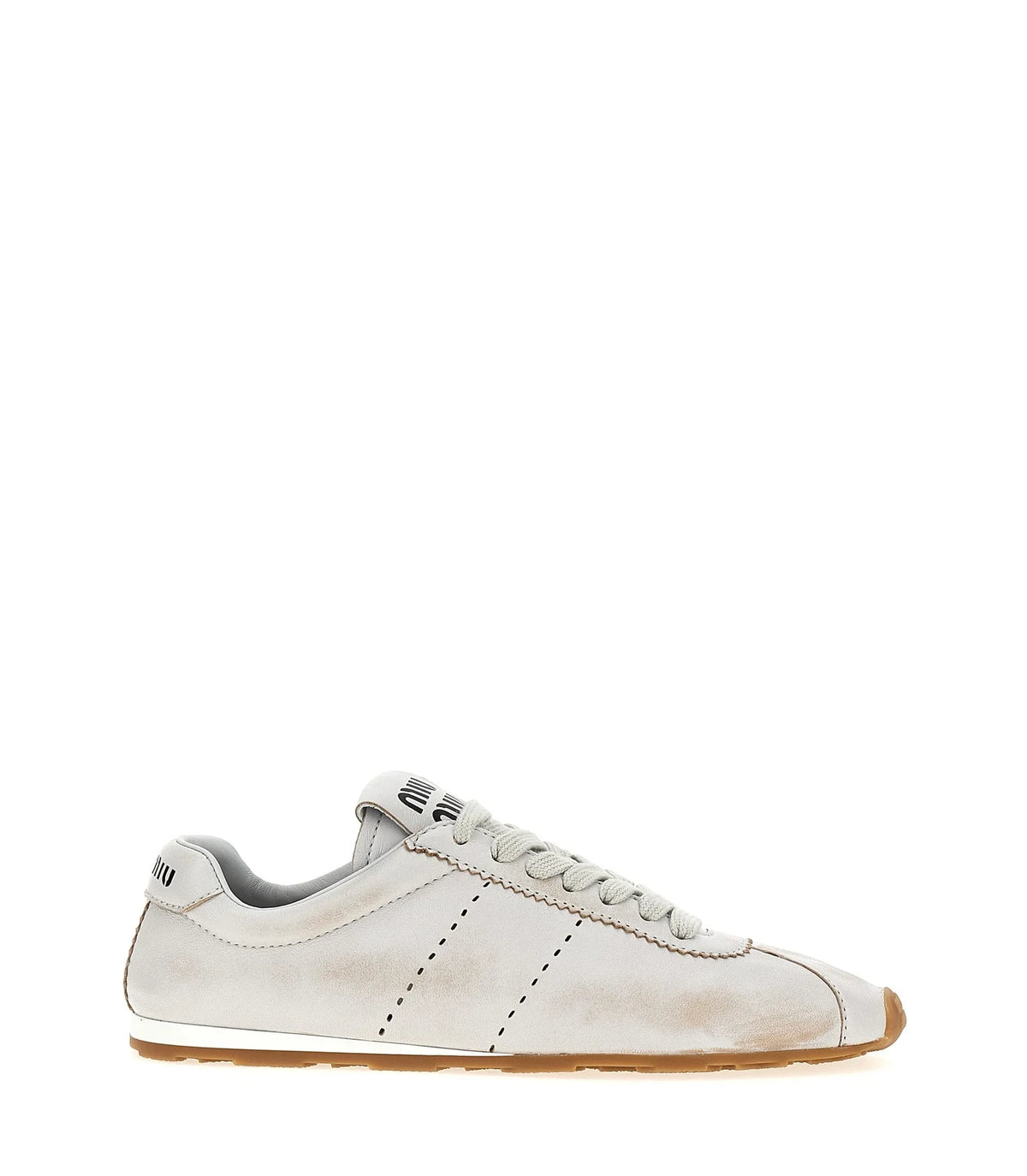 Miu Miu Sneakers in white, Calfskin Leather