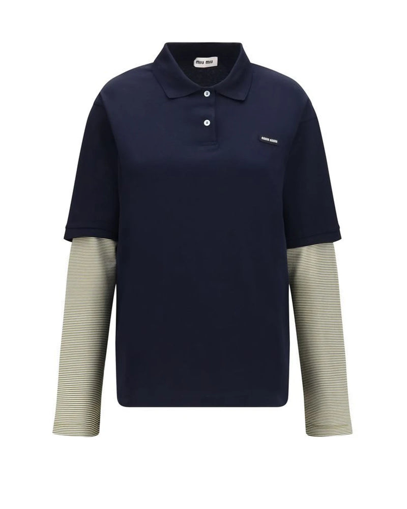 Miu Miu Sweater in blue, Cotton