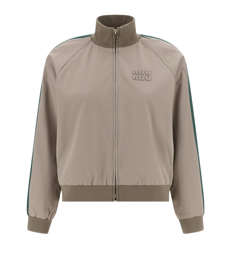 Miu Miu Track Jacket in gray