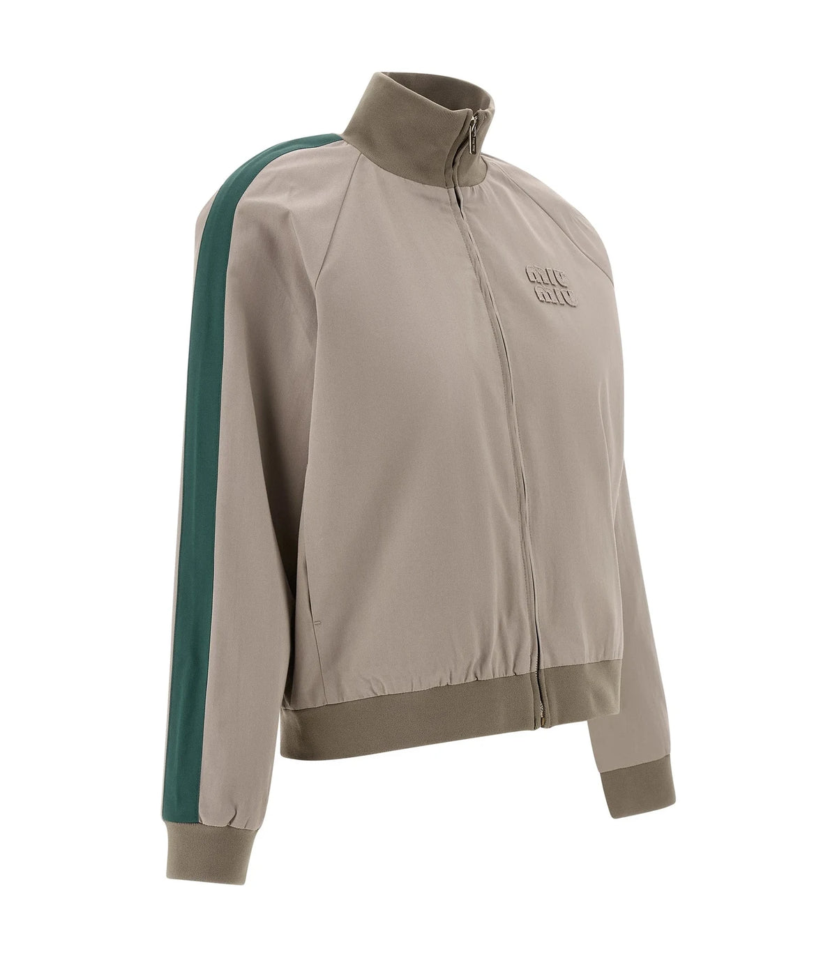 Miu Miu Track Jacket in gray — view 3