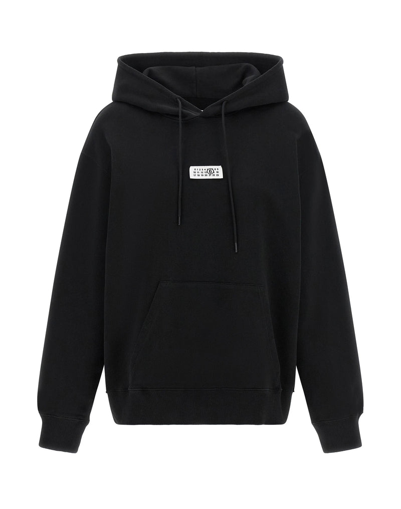 MM6 Maison Margiela Hoodie in black, Cotton