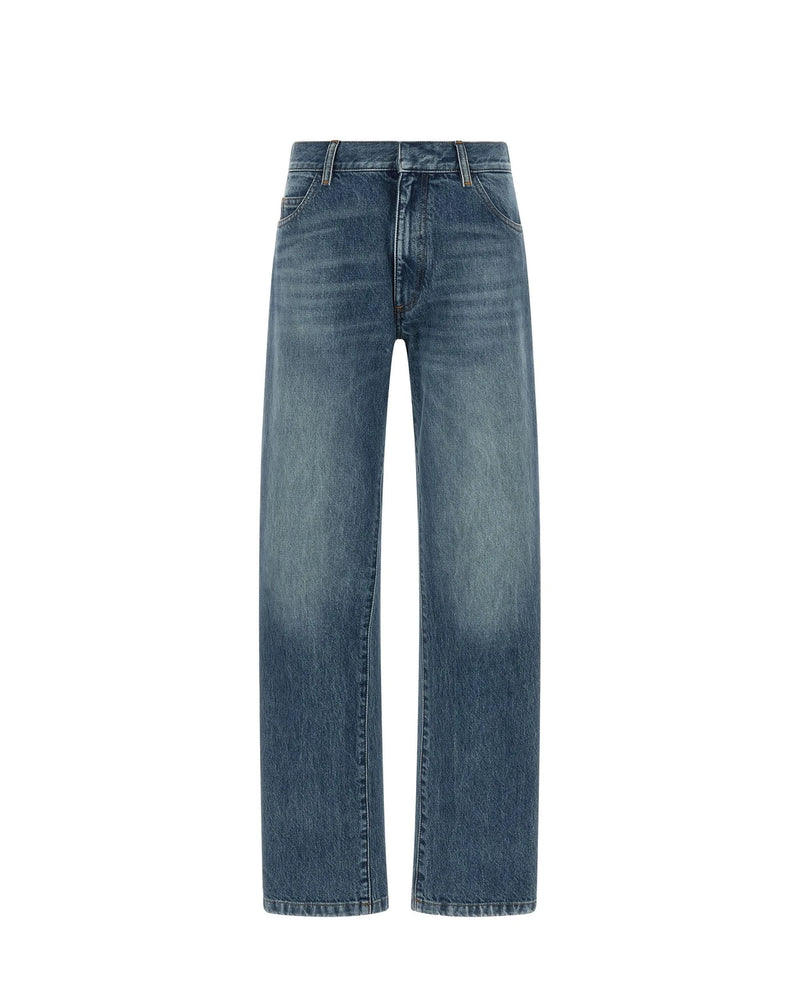 MM6 Maison Margiela Jean in blue, Cotton