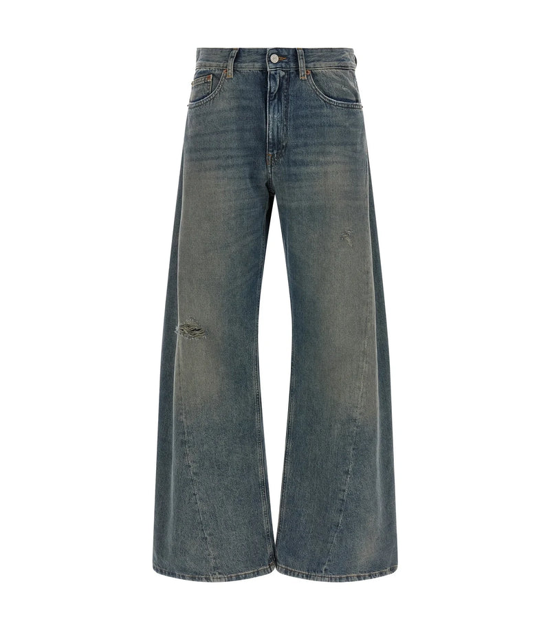 MM6 Maison Margiela Jean in blue, Cotton