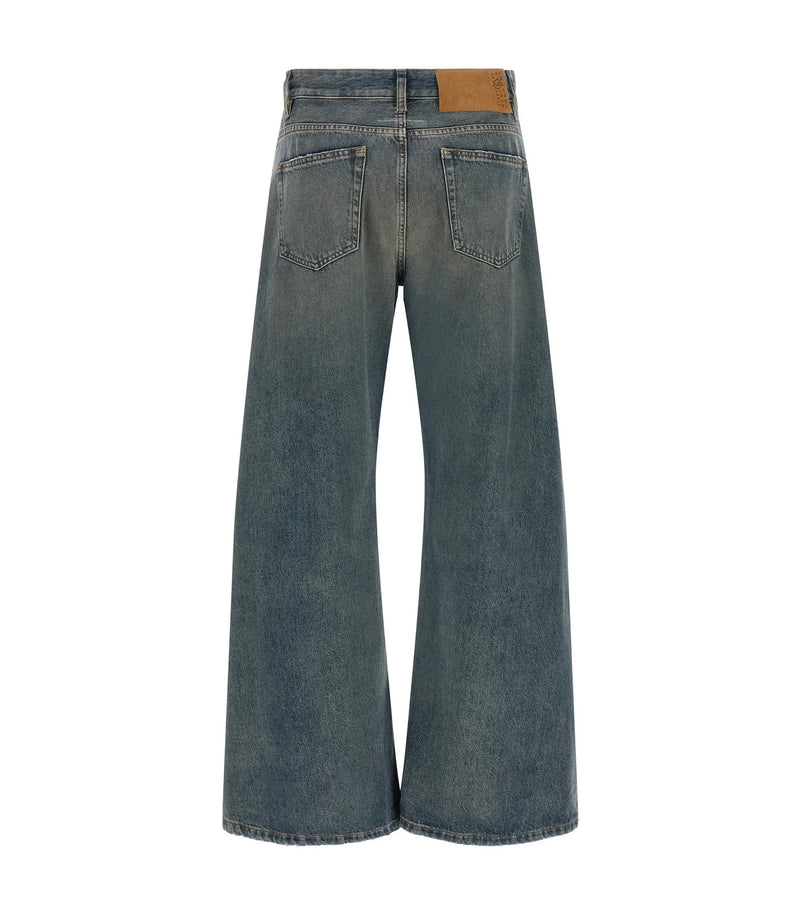 MM6 Maison Margiela Jean in blue, Cotton — view 2