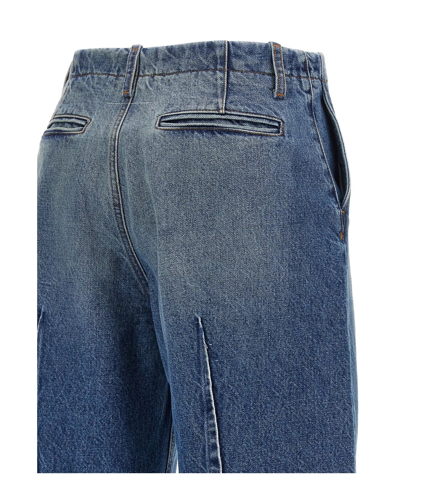 MM6 Maison Margiela Jean in blue, Cotton — view 4
