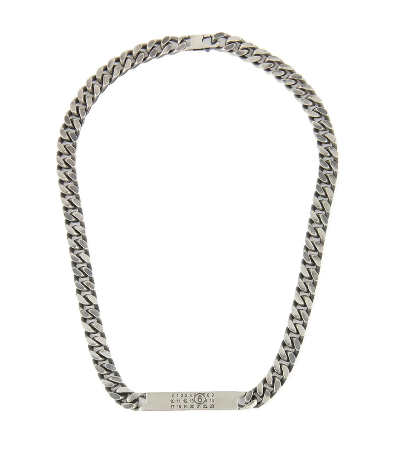 MM6 Maison Margiela Necklace in silver, Brass