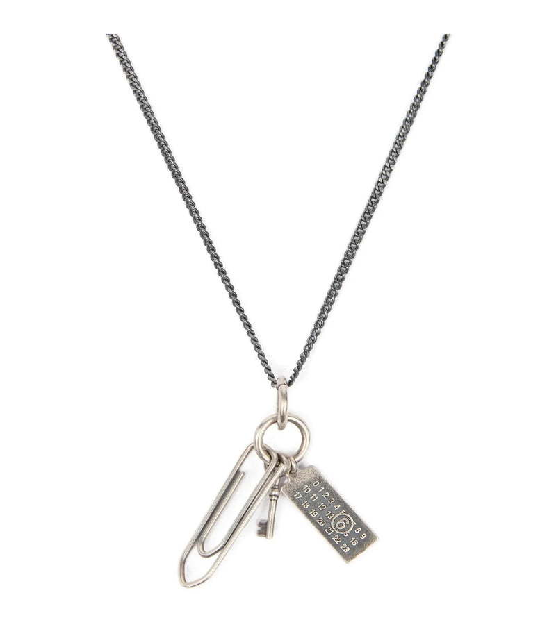 MM6 Maison Margiela Necklace in silver, Brass — view 2